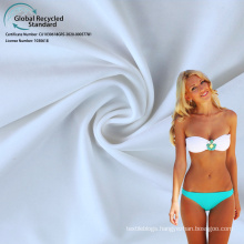 eco-friendly GRS certified recycled 80% nylon 20% spandex swimsuit fabric for bikini